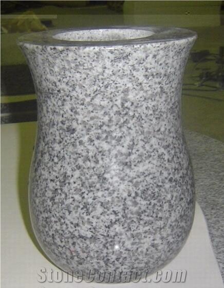 Shanxi Black Granite Monumental Vases,Flower Holder