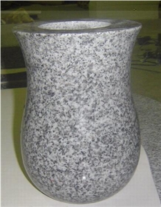 Shanxi Black Granite Monumental Vases,Flower Holder