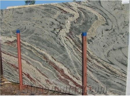 Silver Galaxy Granite Slab