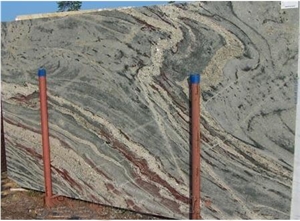 Silver Galaxy Granite Slab