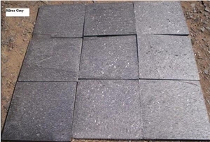 Silver Grey Slate Stone, Indian Silver Grey Slate