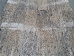 Silver Travertine Pattern, Tiles, Silver Travertine Slabs
