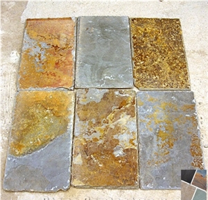 Slate Roof Repair, Multicolor Slate Roof Tiles