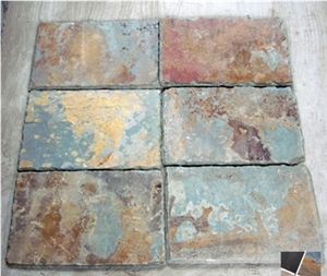Slate Roof Repair, Multicolor Slate Roof Tiles