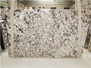Splendor White Granite Slabs, White Brazil Granite Slabs
