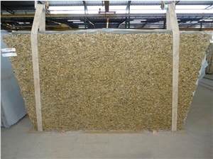 Venetian Gold Granite Slabs, Yellow Granite  Slabs Brazil