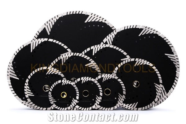105~350Mm Diamond Saw Blade With Protection Teeth