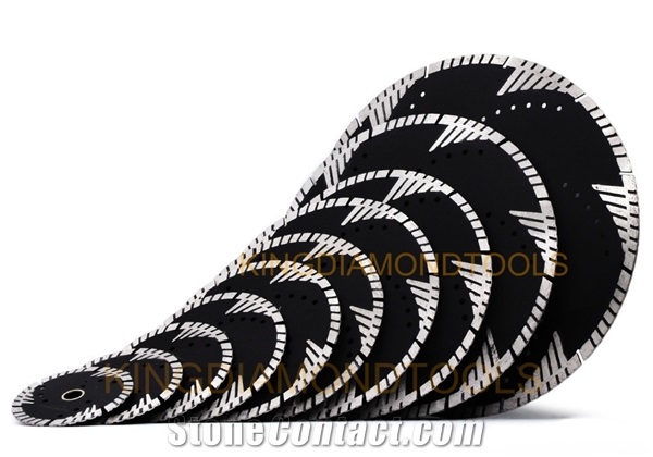 105~350Mm Diamond Saw Blade With Protection Teeth