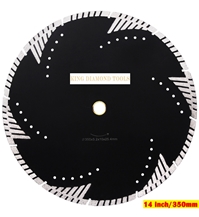 105~350Mm Diamond Saw Blade With Protection Teeth