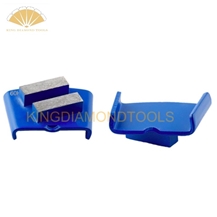 Diamond Grinding Shoes With Double Rectangle Shape Segments