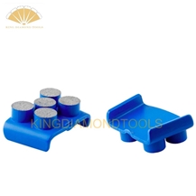 HTC Diamond Grinding Shoes With Five Round Shape Segments
