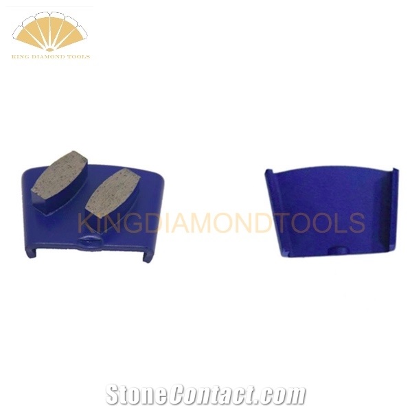 HTC Diamond Grinding Shoes With Two Drum Shape Segments