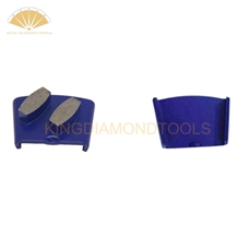 HTC Diamond Grinding Shoes With Two Drum Shape Segments