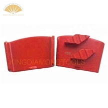 HTC Diamond Grinding Shoes With Two Rhombus Segments