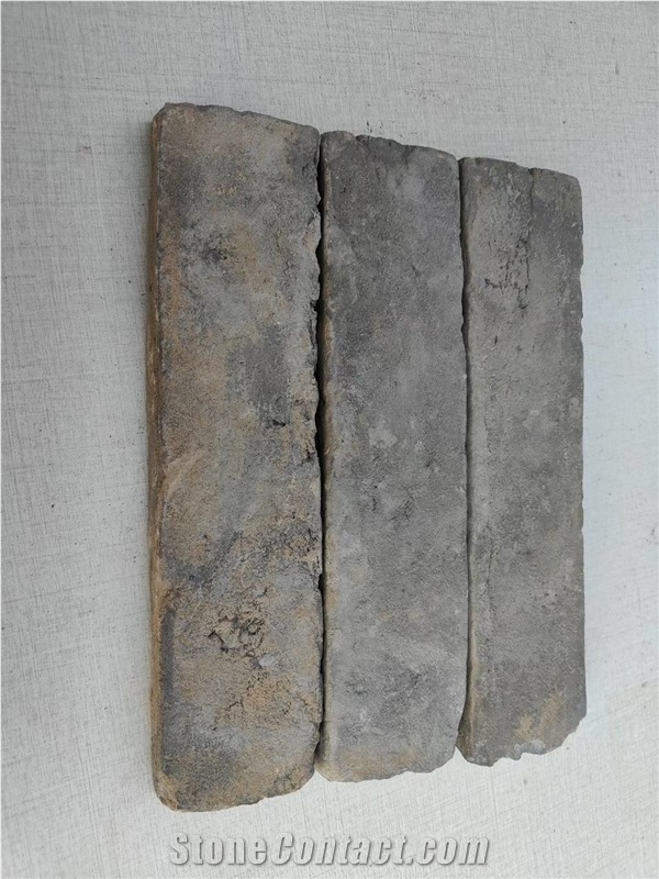 Grey Clay Reclaimed Wall Brick Pavers Faux Stone Pavement