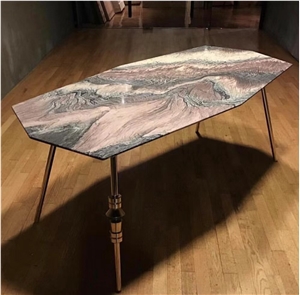 Granite Cafe Table Top Cosmic Black Restaurant Work Top