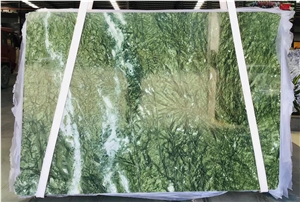 Green China Marble Slab Ming Green Dolomite Slab Marble Tile
