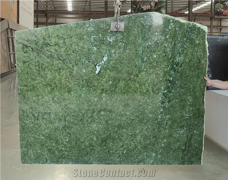 Green China Marble Slab Ming Green Dolomite Slab Marble Tile