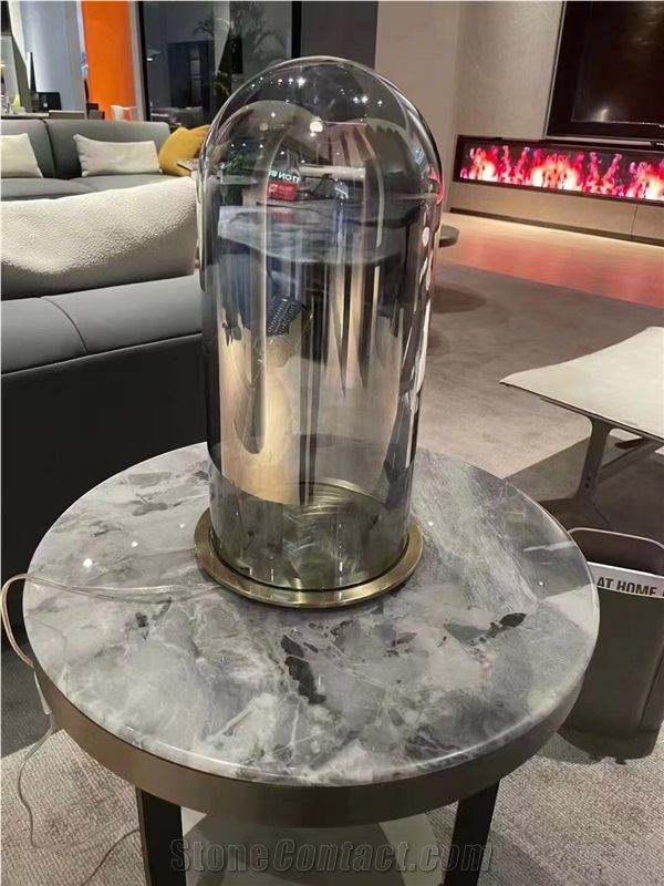 Grey Marble Furniture Panda Grey Dining Hotel Coffee Table 