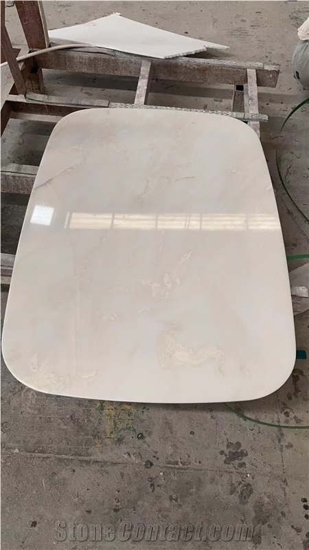 Marble Restaurant Table Desk Arabescato Home Dining Top 