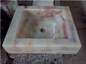 Onyx Bathroom Sink Green Onyx Round Wash Basin Farm Sink