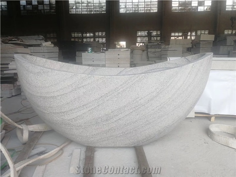 Stone Design Hotel Marble Bathtub Calacatta Oval Bath Tubs 