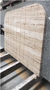 Stone Design Shower Base Beige Travertine Shower Tray 
