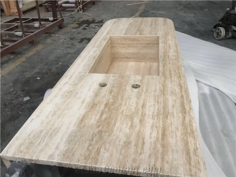 Stone Design Shower Base Beige Travertine Shower Tray 