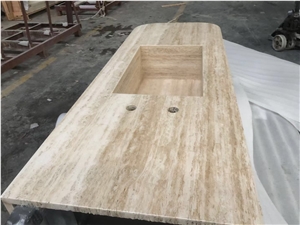 Stone Design Shower Base Beige Travertine Shower Tray 