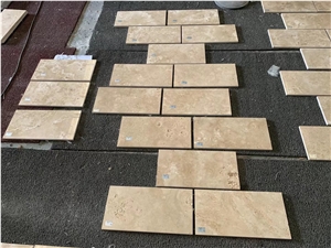 Travertine Kitchen Floor Tile Crossing Cut Romano Wall Tile