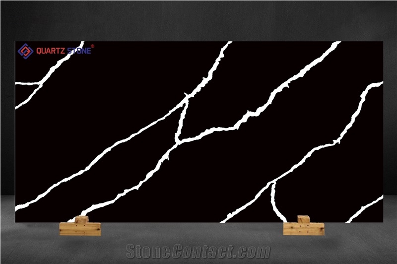 Artificial Calacatta Quartz Slab 1210