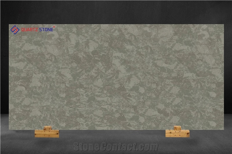 Low Price Quartz Stone Marble Grey 2101
