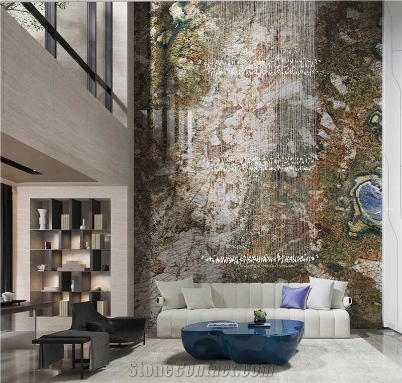 Amber Rock Sintered Stone Slab