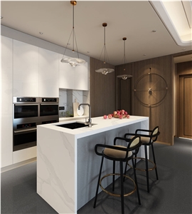 Ariston White Sintered Stone Slab