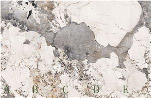 Atlantis White Sintered Stone Slab