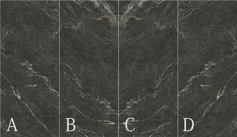 Black Mystery Sintered Stone Slab