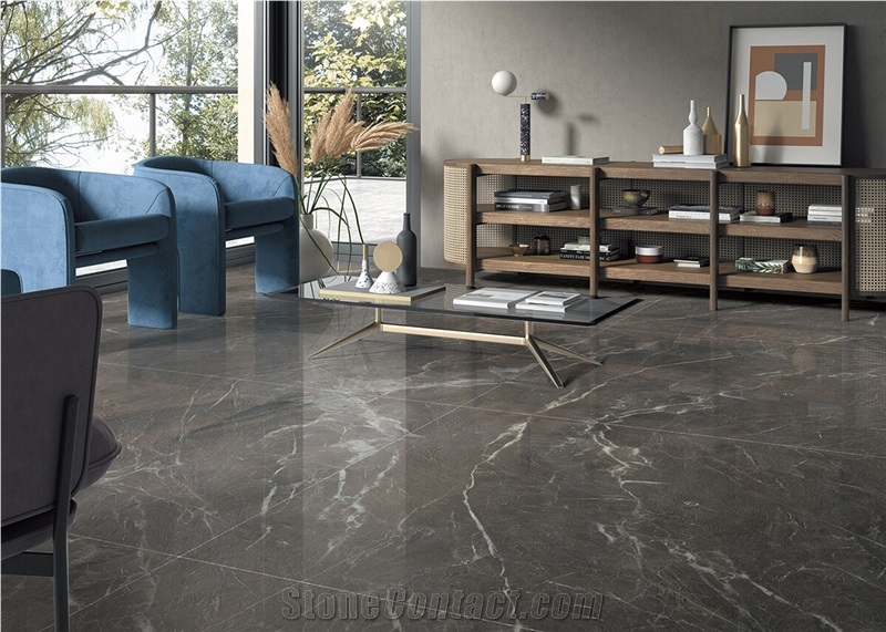Black Mystery Sintered Stone Slab