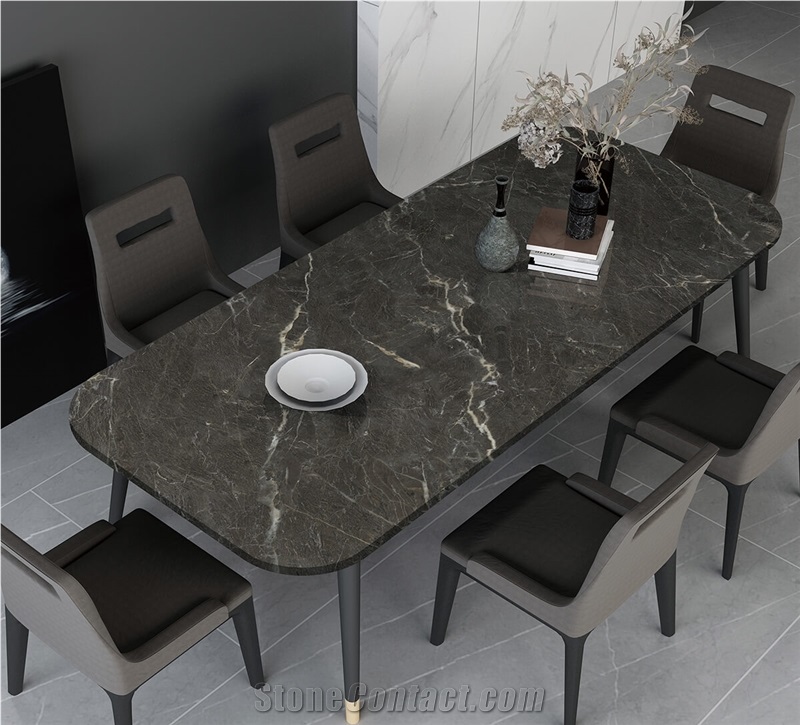 Black Mystery Sintered Stone Slab
