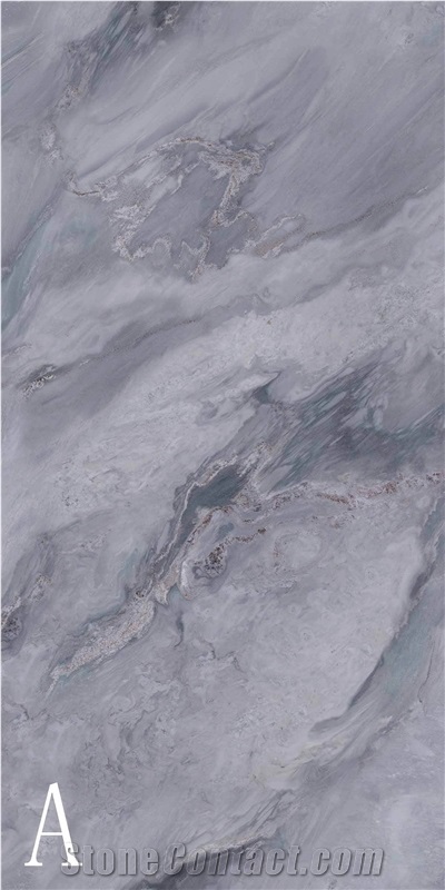 Blue Grey Sintered Stone Slab