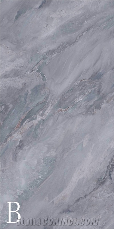 Blue Grey Sintered Stone Slab