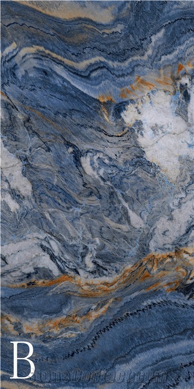 Blue Sea Sintered Stone Slab
