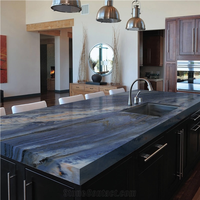 Blue Starry Sky Sintered Stone Slab