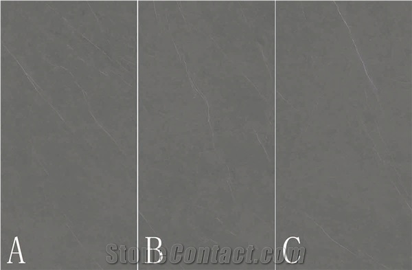 Bulgaria Grey Polished Sintered Stone Slab