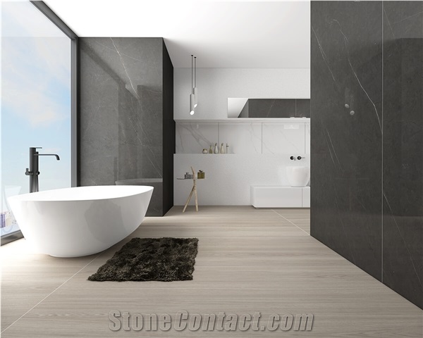 Bulgaria Grey Polished Sintered Stone Slab
