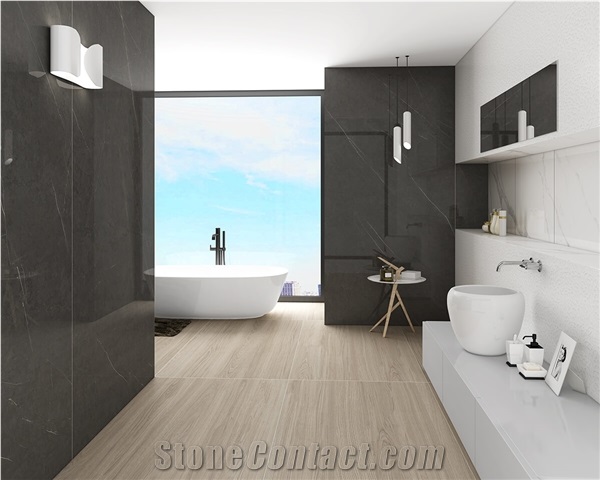 Bulgaria Grey Polished Sintered Stone Slab