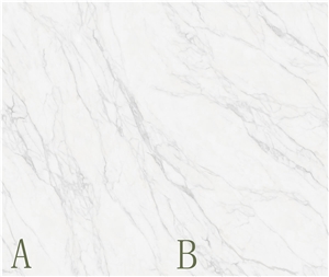 Bussy White Sintered Stone Slab