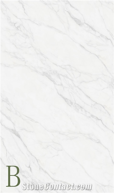 Bussy White Sintered Stone Slab