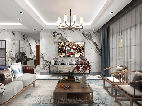 Dance In Midsummer Marble Look Sintered Stone Slabs