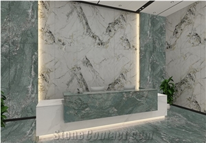 Dance In Midsummer Polished Sintered Stone Slab