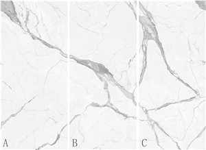 East White Sintered Stone Slab